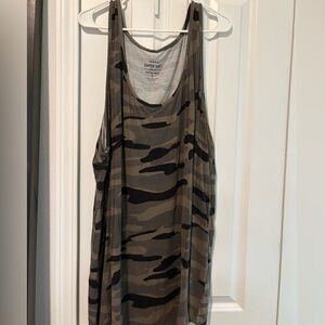 Torrid Camouflage Sleeveless Top